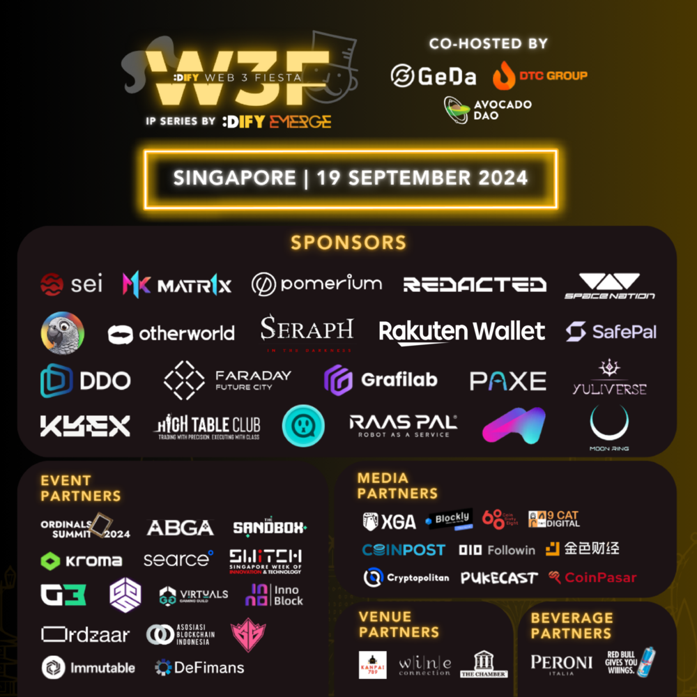 TOKEN2049シンガポール最大級サイドイベント ”WEB3 FIESTA” イベントレポート