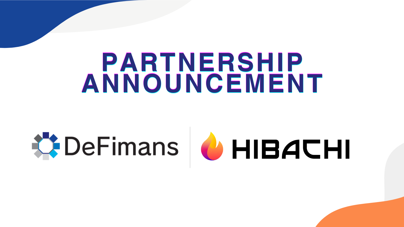 web3プロフェッショナルファームDeFimans、分散型パーペチュアルDEX「Hibachi」と日本展開におけるパートナーシップを締結