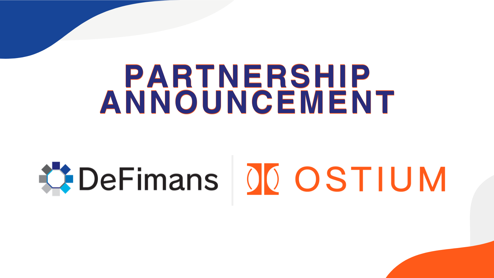 web3プロフェッショナルファームDeFimans、分散型RWAパーペチュアルDEX「Ostium」と日本展開におけるパートナーシップを締結